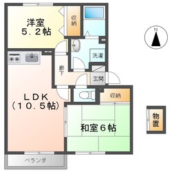 サンガーデン Ａの物件間取画像